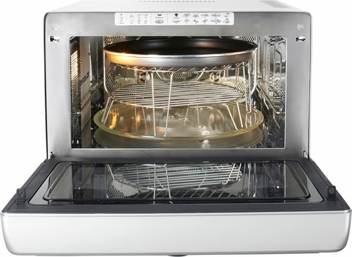 BAUKNECHT Mikrowelle MW 179 IN Grill Crisp 33L Garraum 1000W Edelstahl B-Ware