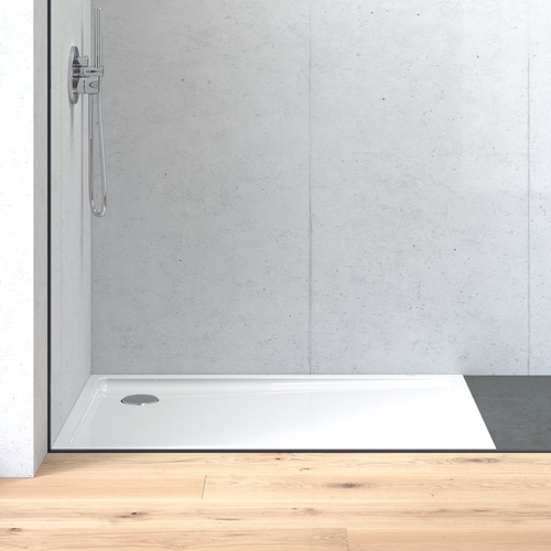 DURAVIT Duschwanne Starck Slimline 120 x 80 cm Weiß Ablaufdurchmesser 90mm