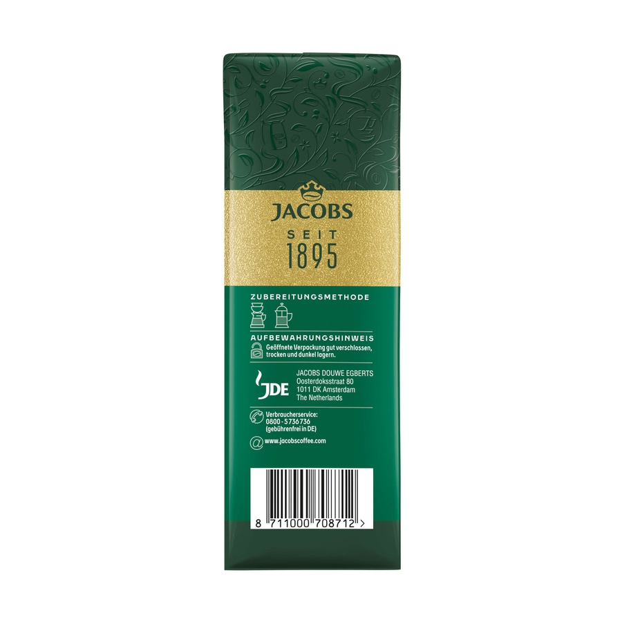 JACOBS Filterkaffee Krönung Balance Pulver-Kaffee Röstkaffee gemahlen 6 x 500g