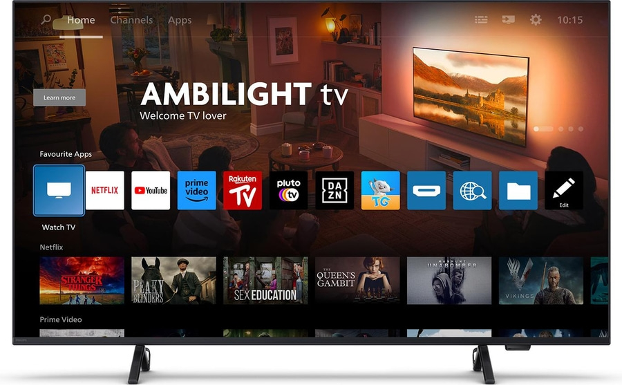 PHILIPS Ambilight Fernseher 55 Zoll 139cm 4K Ultra HD Smart LED TV 55PUS8309/12
