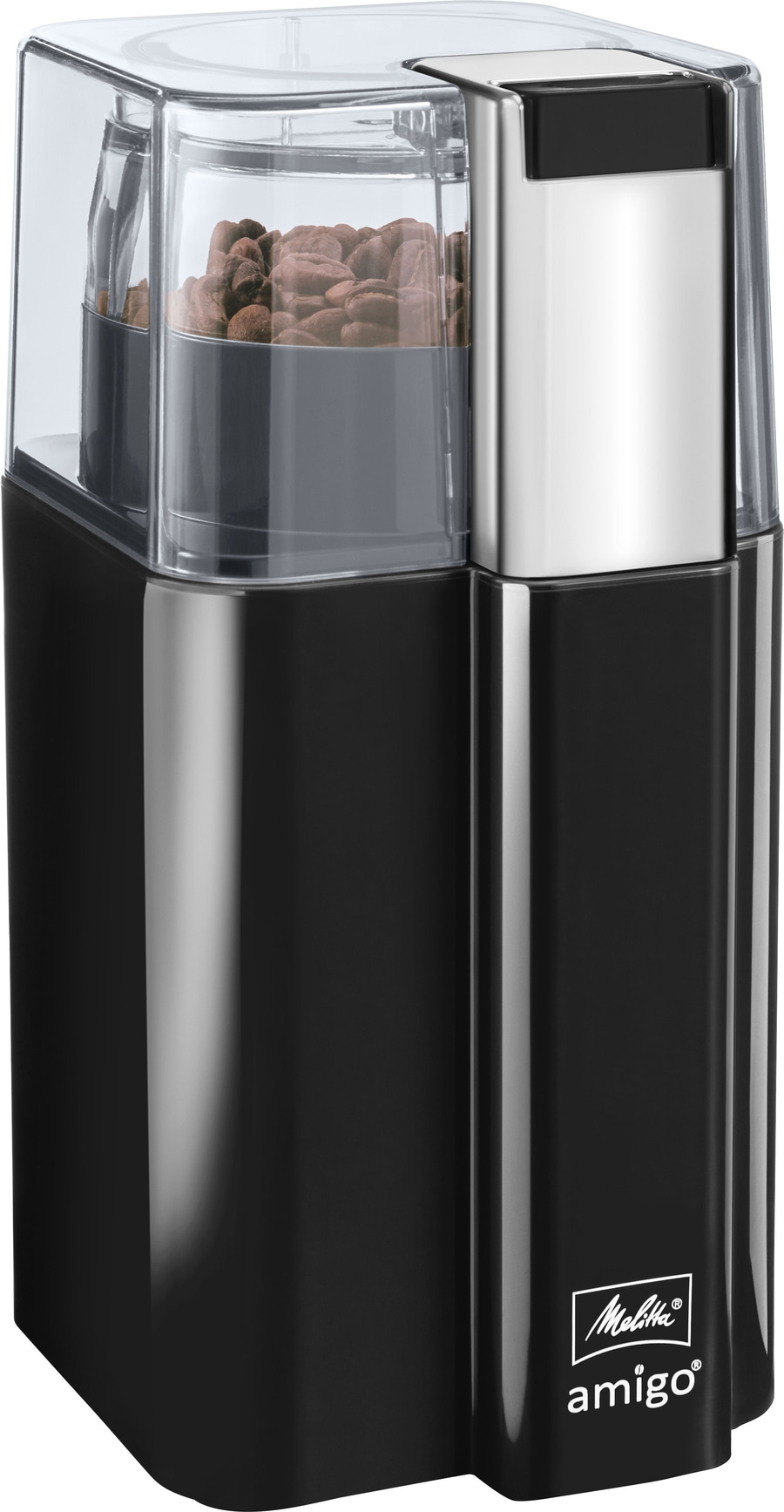 MELITTA Kaffeemühle Amigo 60g Schwarz Edelstahl Schlagmesser NEU