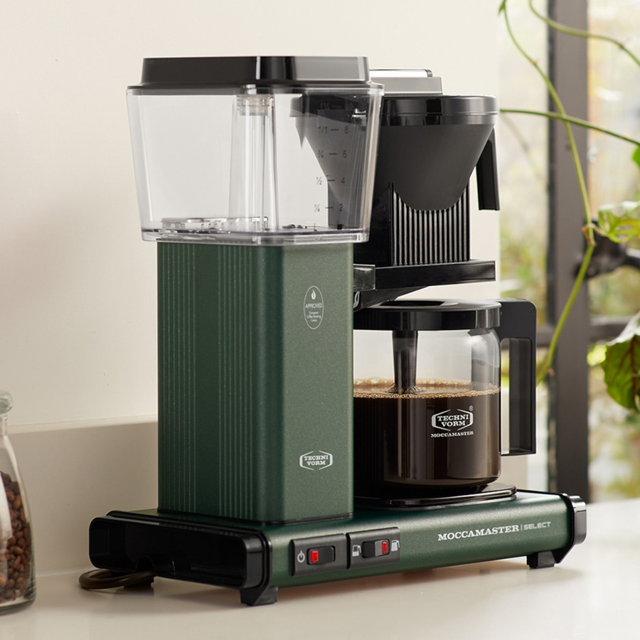 MOCCAMASTER Filterkaffeemaschine KBG Select Forest Green 1,25L Grün NEU