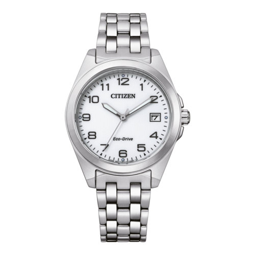 CITIZEN Damen Armbanduhr EO1210-83A Solar Eco-Drive Datum Edelstahl 34mm B-Ware