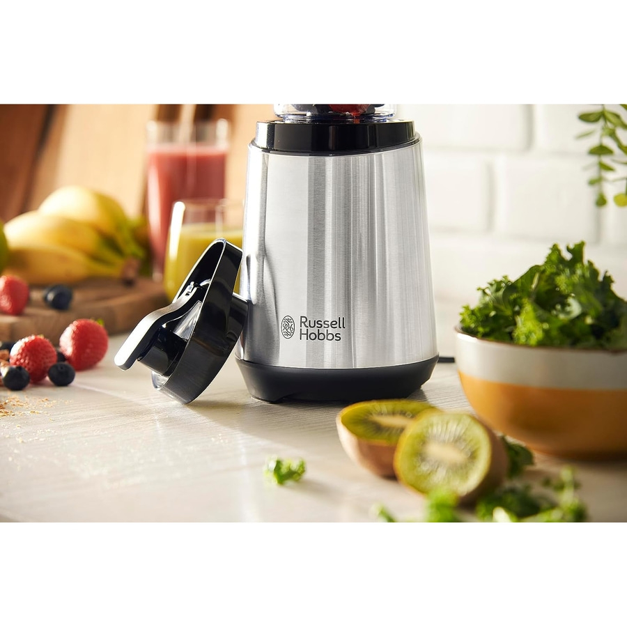 RUSSELL HOBBS Standmixer Smoothie Maker Mix & Go Steel 23472-56 Zerkleinerer