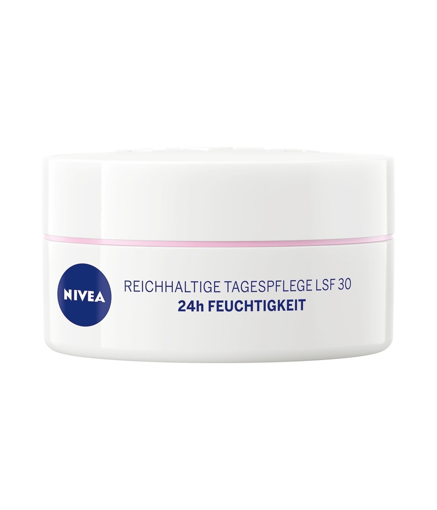 NIVEA Reichhaltige Tagespflege für trockene Haut mit Mandelöl LSF30 2 x 50ml