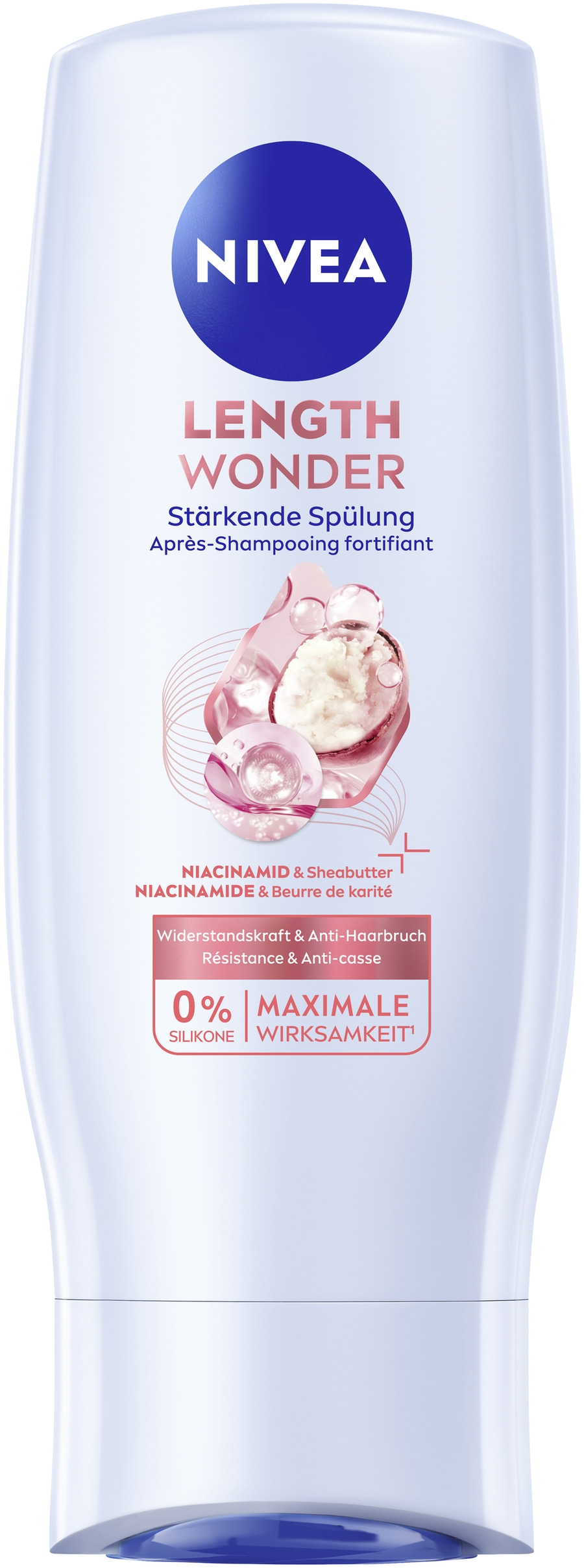 Nivea Length Wonder Stärkende Spülung mit Niacinamid & Sheabutter