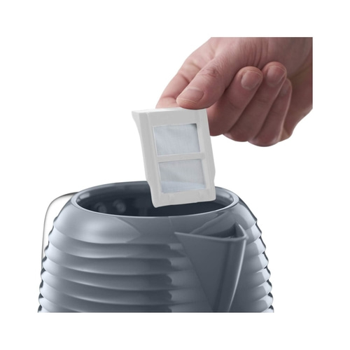 RUSSELL HOBBS Wasserkocher Inspire Grey 24363-70 2400W 1,7L Schnellkochfunktion