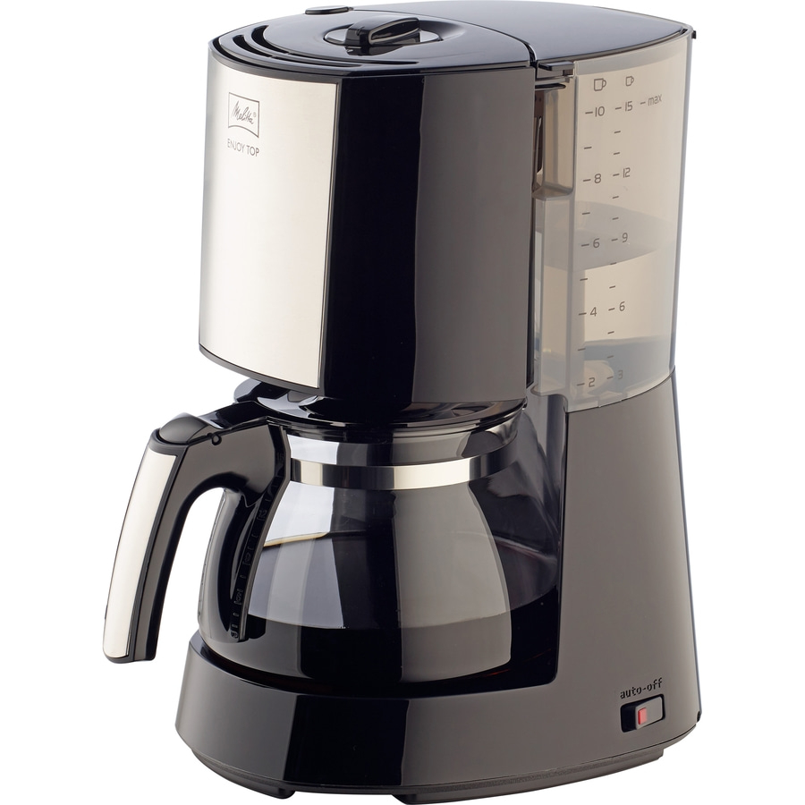 MELITTA Filterkaffeemaschine Enjoy Top 1017-04 mit AromaSelector Schwarz
