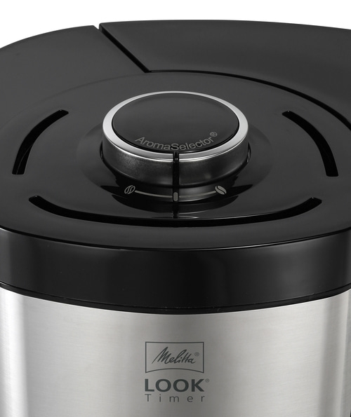MELITTA Filterkaffeemaschine Look Timer 1025-08 Warmhaltefunktion Schwarz