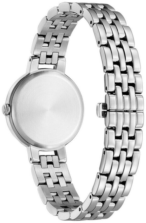 CITIZEN Damen Armbanduhr EM0990-81L Eco-Drive Edelstahl 28 mm silber/blau B-WARE