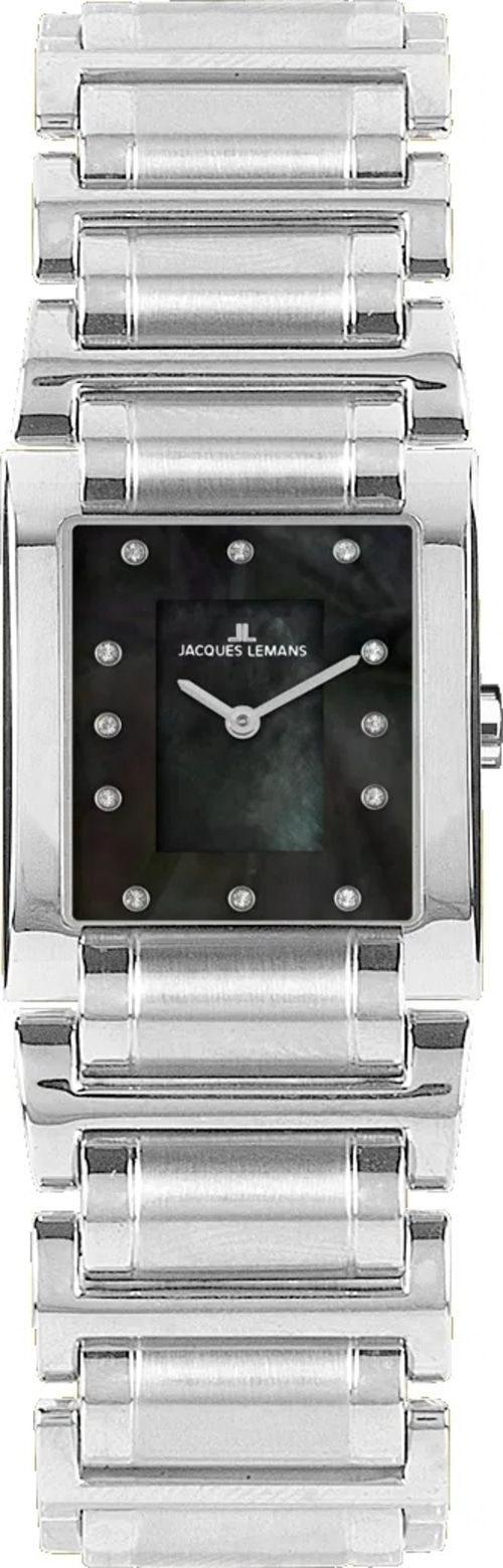 JACQUES LEMANS Damen Armbanduhr FLORENCE 1-2152A Quarz Saphirglas 24/29mm