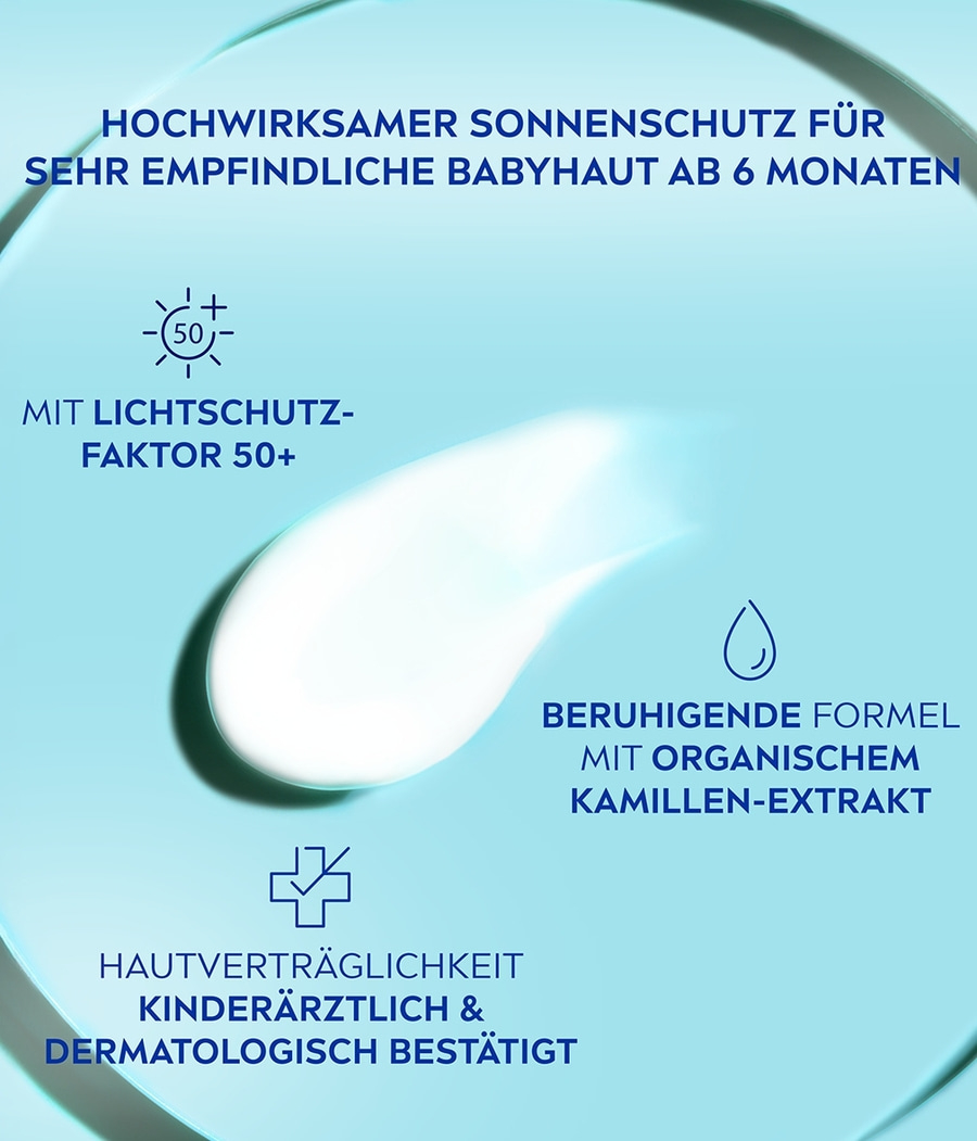 NIVEA SUN Babies & Kids Sensitiv Schutz Sonnenspray Sonnenschutz LSF50+ 270ml