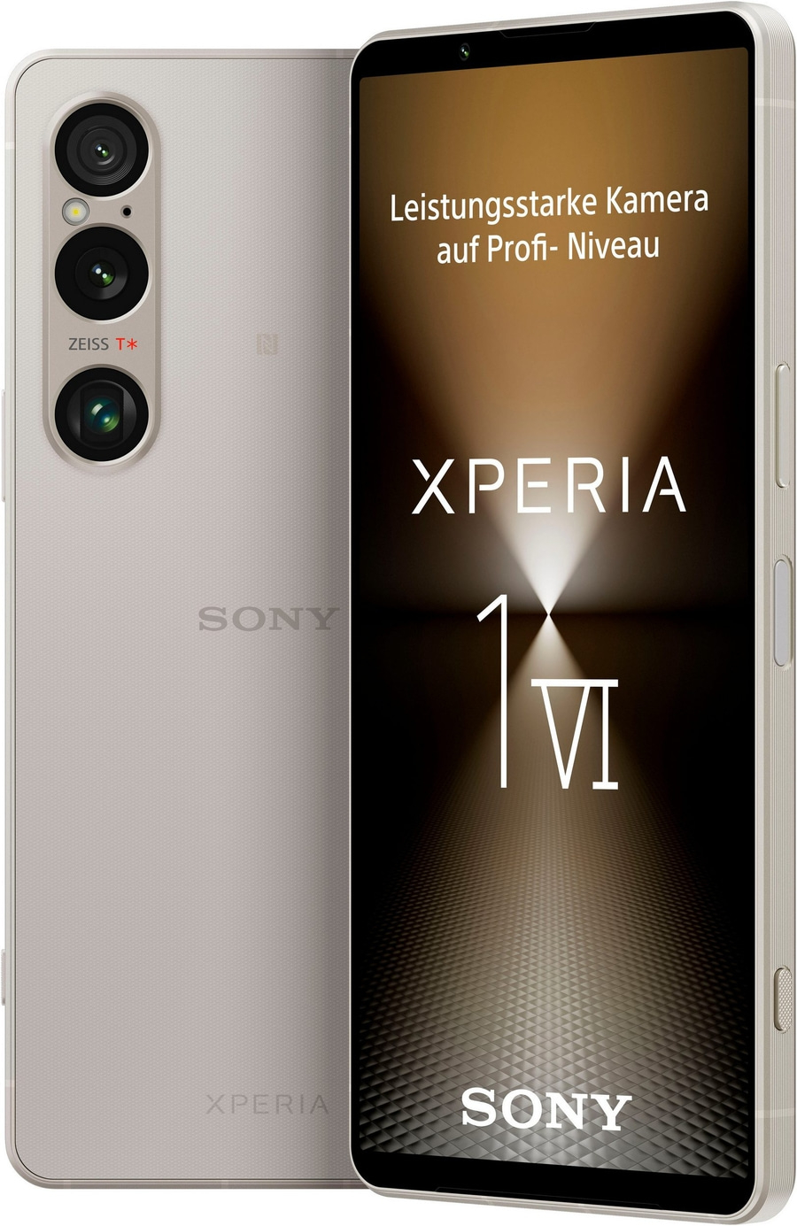 SONY Xperia 1 VI 6,5Zoll Smartphone 256GB 52MP ZEISS Kamera Platin Silber B-WARE