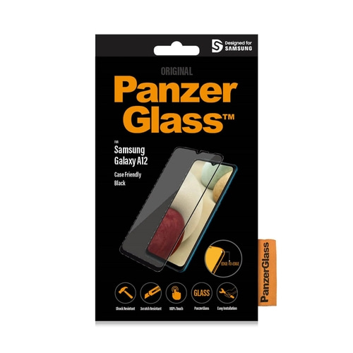 PanzerGlass™ Samsung Galaxy A12 Displayschutzglas Displayfolie Das Original