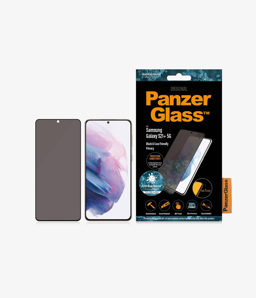 PanzerGlass™ Samsung Galaxy S21+ Schutzfolie Displayschutzglas Panzerfolie