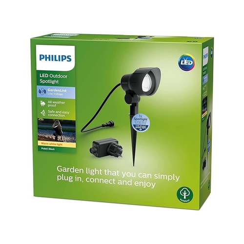 PHILIPS Outdoor Außenspot 1er Starter Set 6W IP44 Gartenleuchten Wegeleuchte NEU