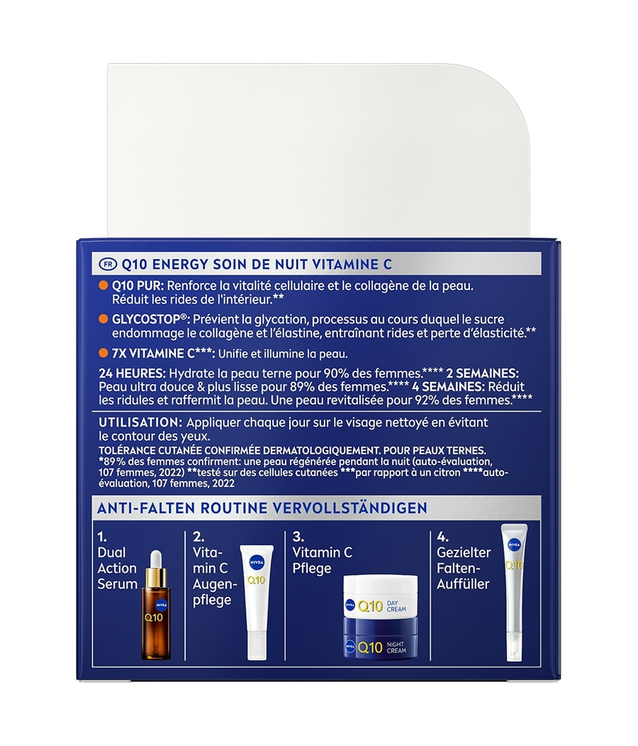 NIVEA Q10 Anti-Falten Energy Nachtpflege 50 ml