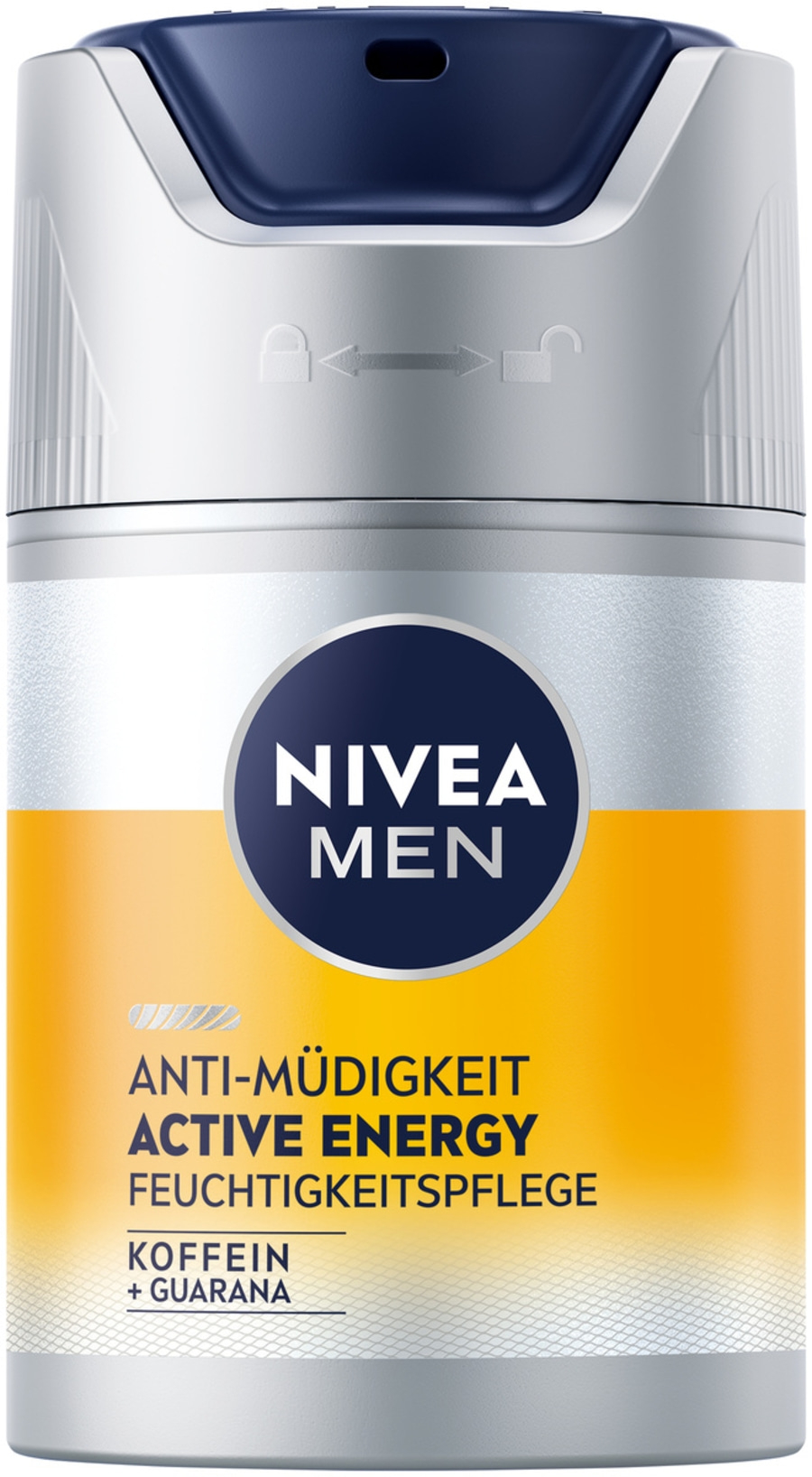 NIVEA MEN Active Energy Feuchtigkeitspflege Gesichtscreme Koffein Guarana 2x50ml
