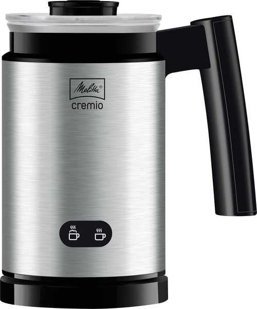 MELITTA Milchaufschäumer Cremio Edelstahl 100-250 ml warm kalt Milchschaum