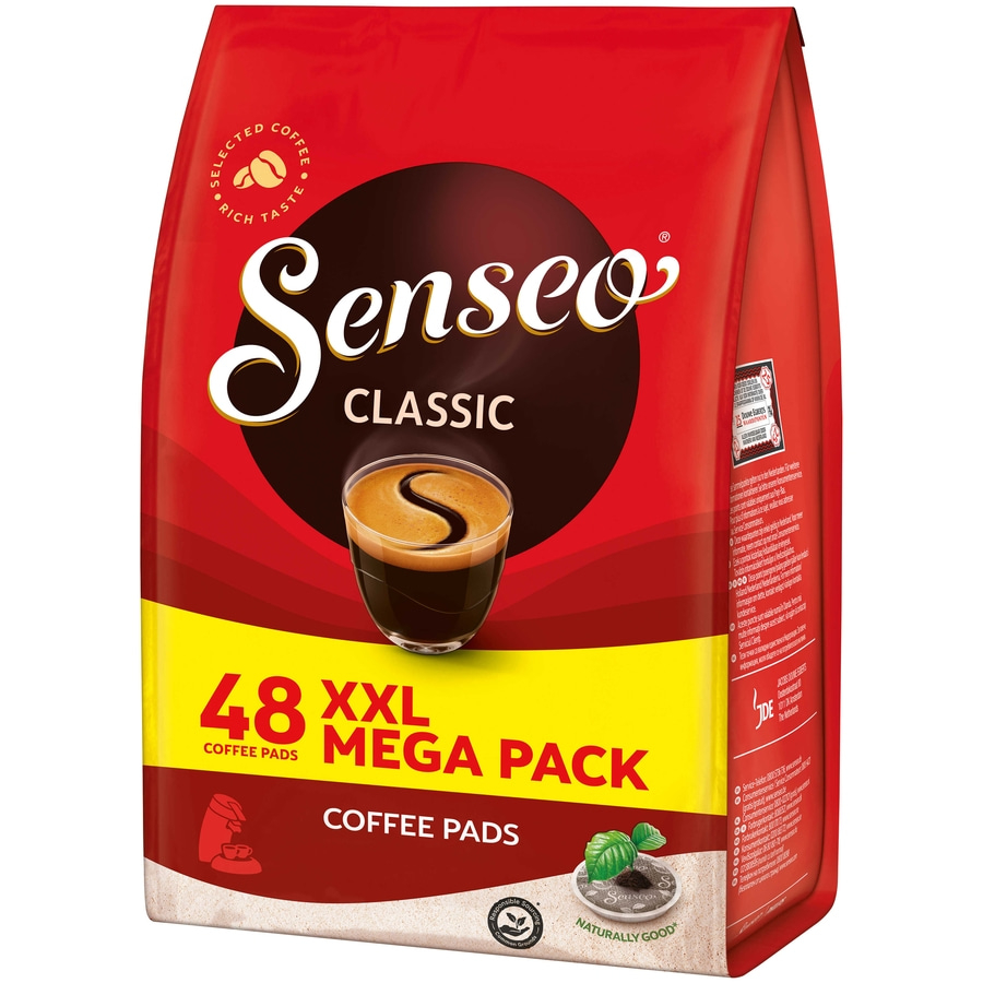 SENSEO Pads Classic Senseopads Kaffeepads 10 x 48 = 480 Getränke Softpads