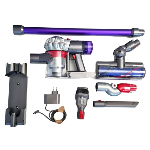 DYSON Staubsauger Home V8 Origin 425W beutellos 0,54l Akku Silber/Violett NEU
