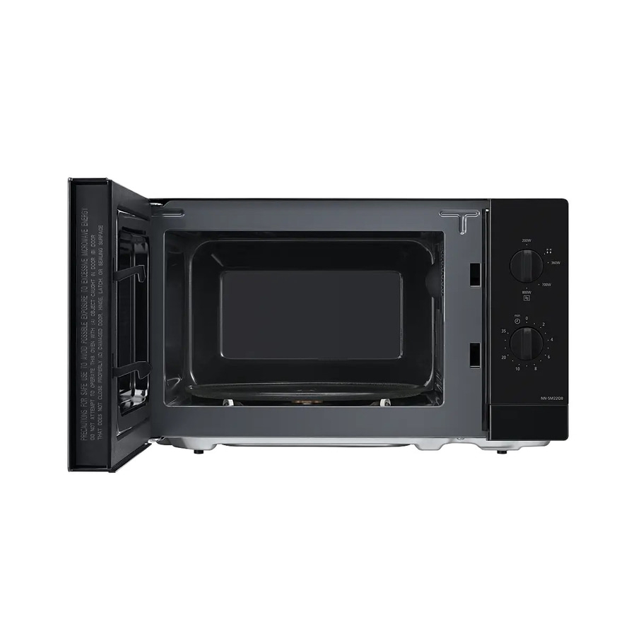 PANASONIC Mikrowelle 20 Liter 800 Watt 5 Stufen 25,5 cm Drehteller NN-SM22QBEPG