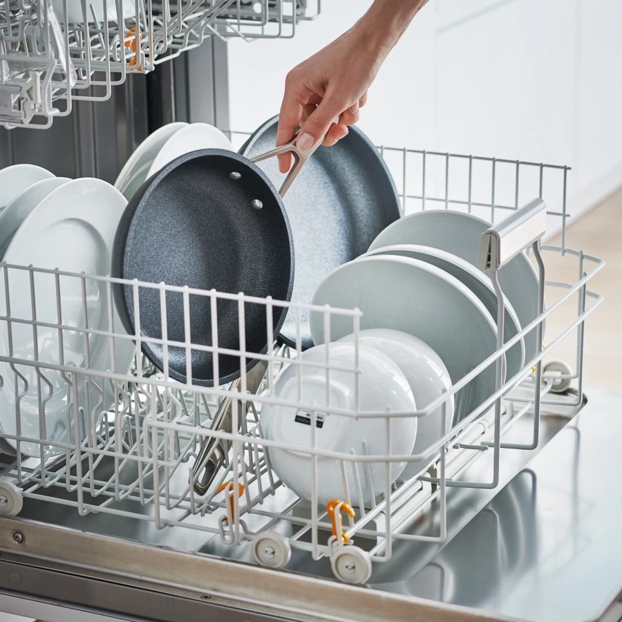 BETTY BOSSI Bratpfanne Premium 28 cm Aluguss Induktion bis 230°C