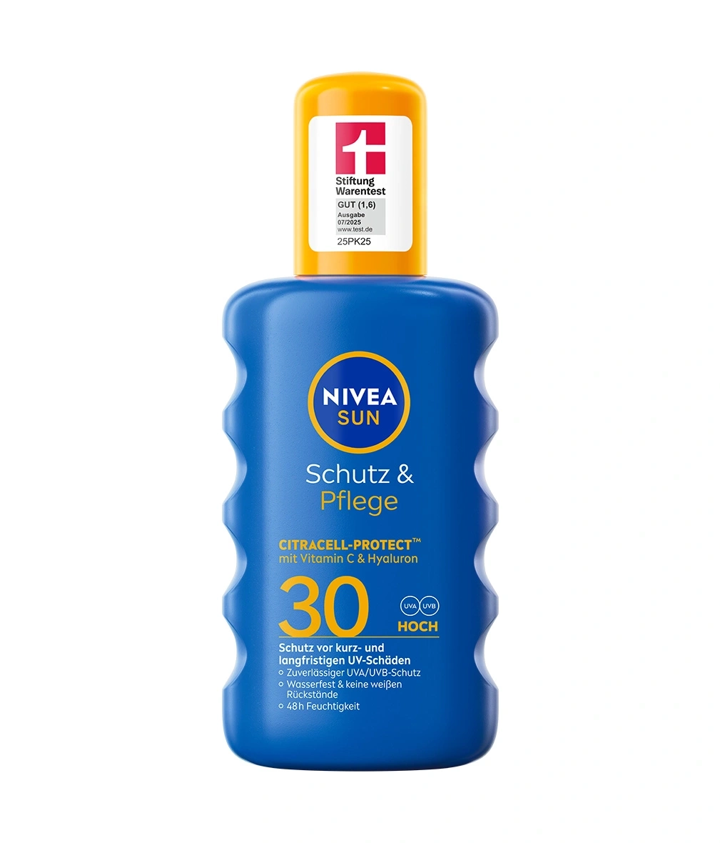Nivea Sun Schutz & Pflege mit LSF 30.