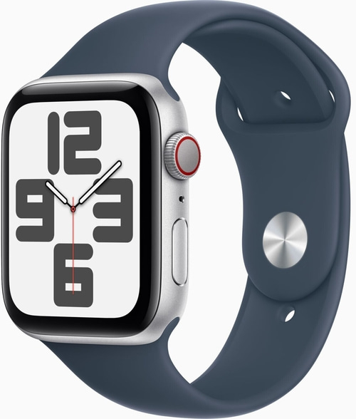 APPLE Watch SE 2024 GPS+Cell 44mm Aluminium Sportband Denim MXGQ3QF/A B-WARE