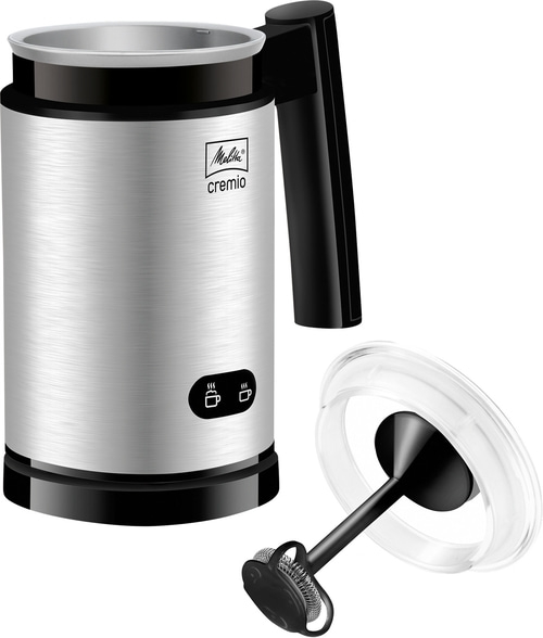 MELITTA Milchaufschäumer Cremio Edelstahl 100-250 ml warm kalt Milchschaum