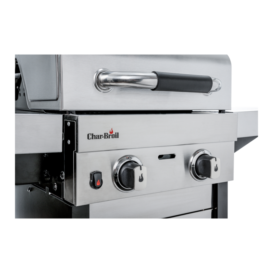 CHAR-BROIL ADVANTAGE 225S 2-Brenner Gasgrill + Grillplatte 6.15 kW NEU