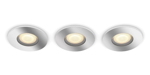 PHILIPS Hue Adore 3er Set LED Einbauleuchte Badezimmerlampe 3 Spots IP44 NEU