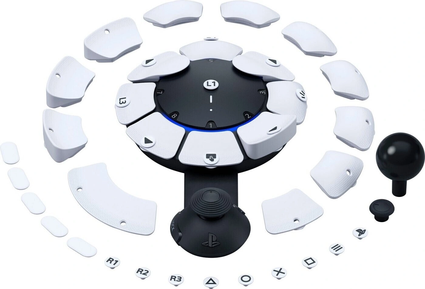 SONY Controller Access PS5 Anpassbare Spielstile einfacher Zugang weiß B-WARE
