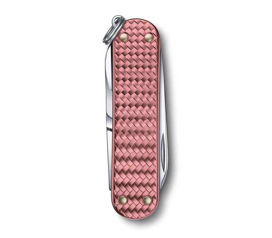 VICTORINOX Schweizer Taschenmesser Classic Precious Alox Kollektion Messer Rose