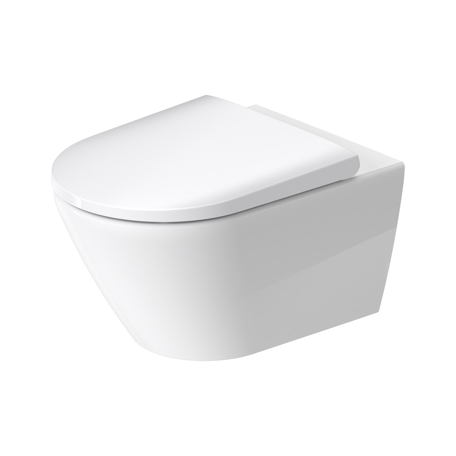 DURAVIT D-Neo WC Set Rimless WC-Sitz Toilettensitz randlos Absenkautomatik weiß