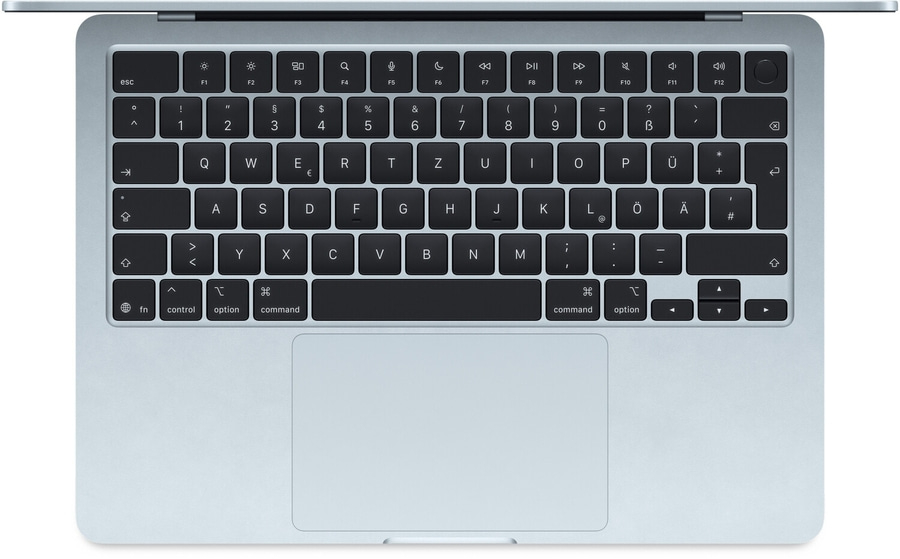 APPLE MacBook Air 13,6 Zoll 256 GB 16 GB RAM Apple M4 MC6T4D/A Blau B-Ware