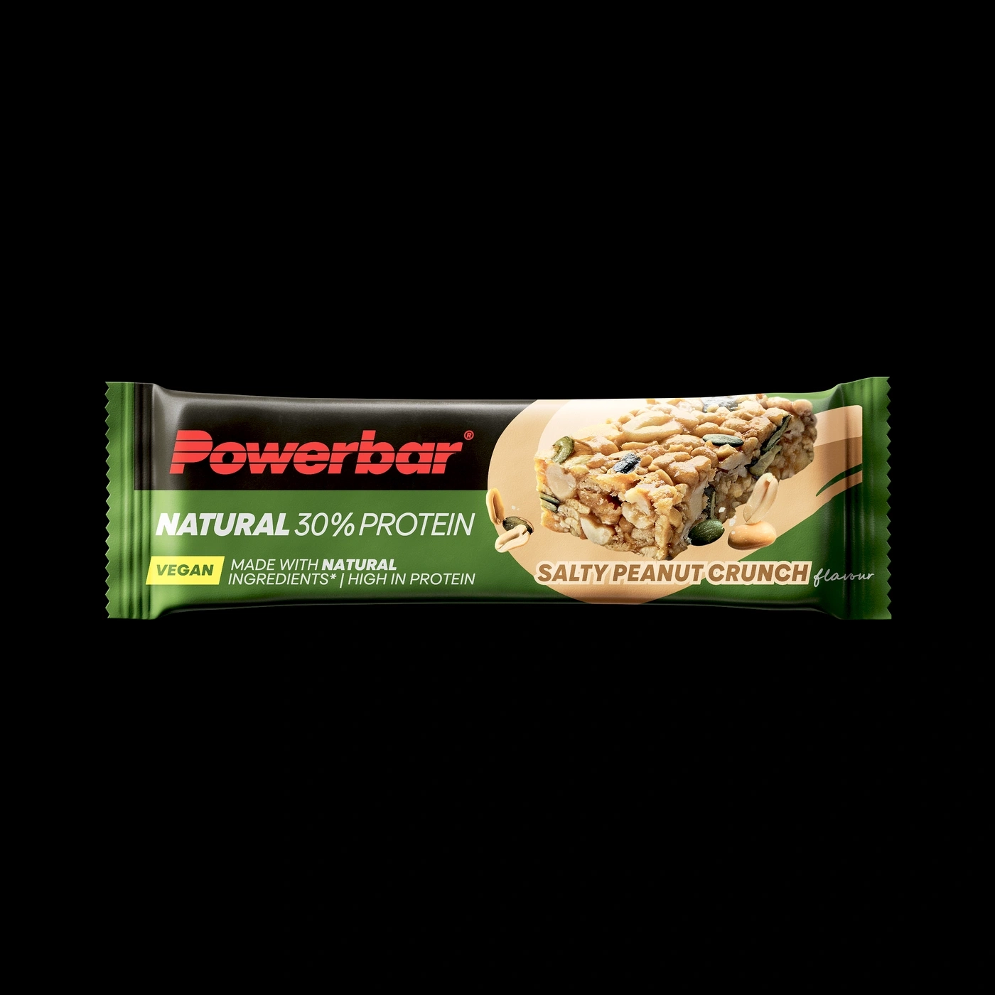 POWERBAR Natural Protein Salty Peanut Crunch 18x40g veganer Protein Riegel