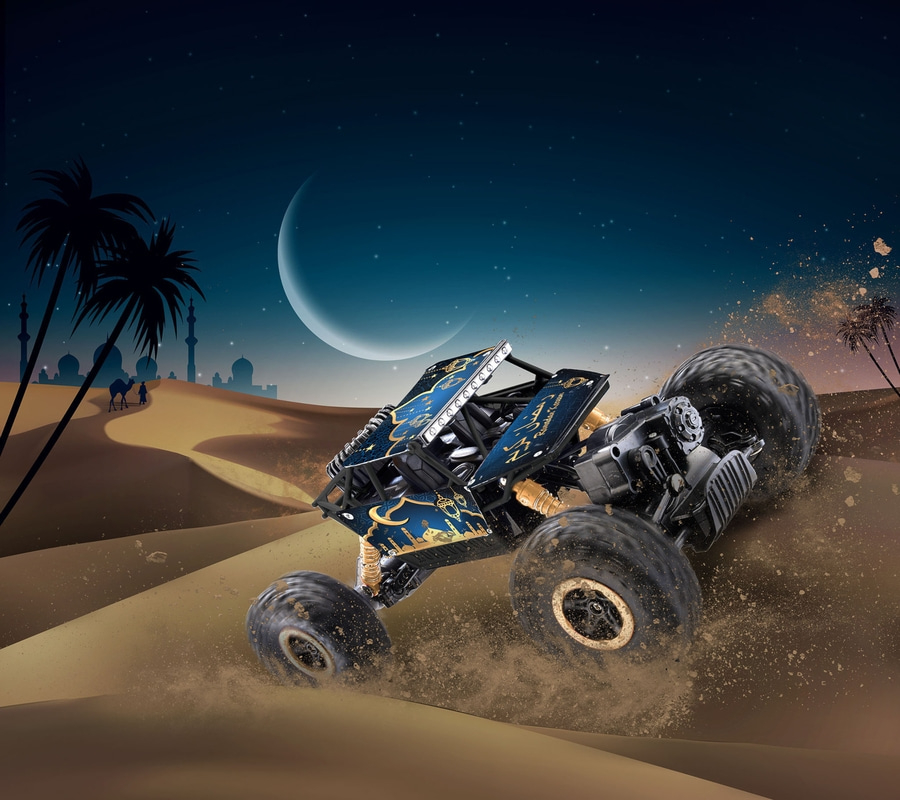 REVELL Control Ramadan Kalender 01048 RC ferngesteuertes Modellauto Allrad NEU