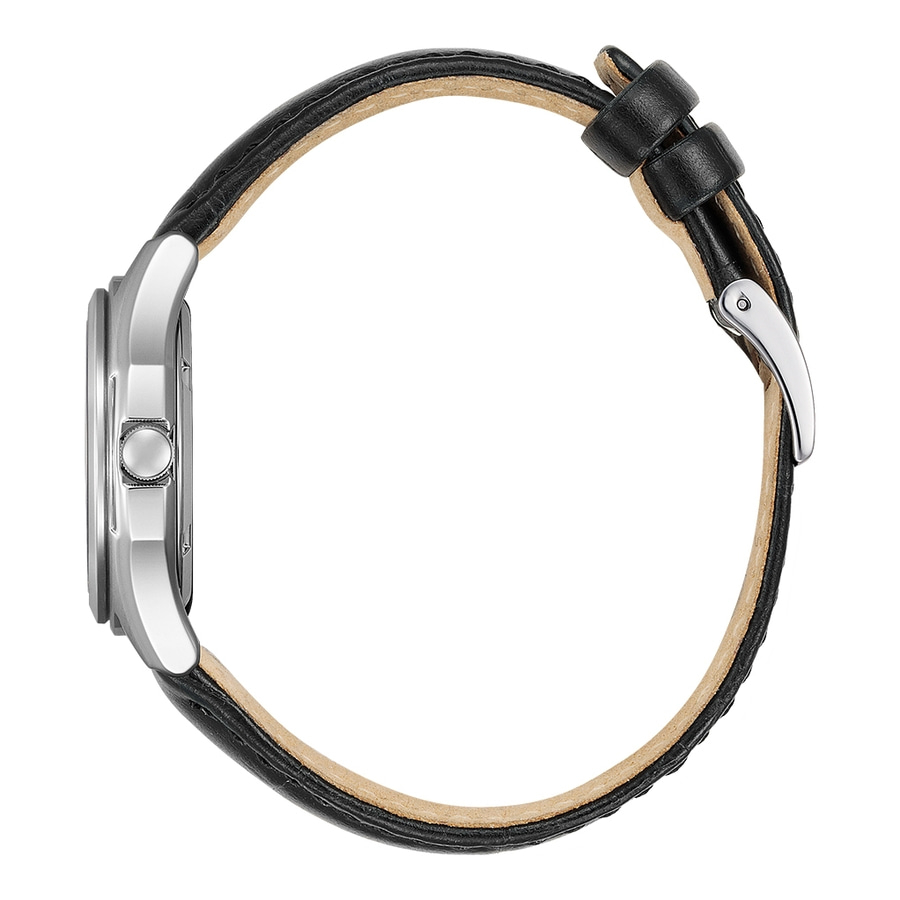 CITIZEN Damen Armbanduhr FE2110-14E Eco-Drive Lederarmband schwarz 31 mm B-WARE
