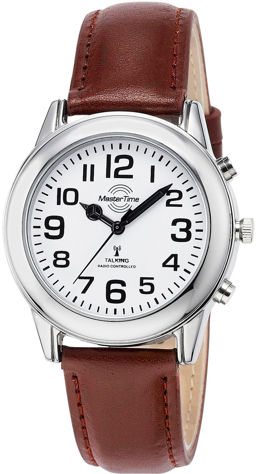 MASTER TIME Armbanduhr Herren MTGA-10806-12L Quarz Funk Mineralglas B-WARE