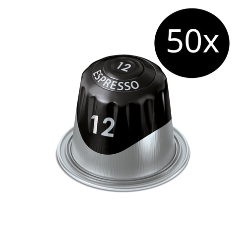 50x Jacobs Kaffeekapseln Espresso 12 Ristretto Nespresso®* kompatibel