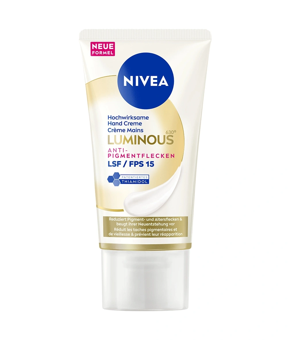 Nivea Luminous Anti-Pigmentflecken Handcreme mit LSF 15