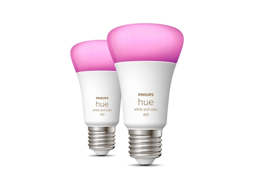PHILIPS 2er Set Hue White And Color Ambiance 800 E27 Bluetooth Leuchtmittel NEU