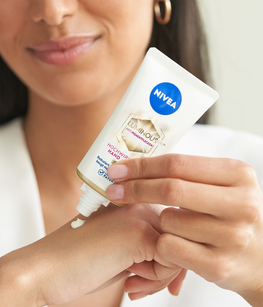 NIVEA LUMINOUS 630® Anti-Pigmentflecken Hand Creme Hyaluronsäure LSF15 2 x 50ml