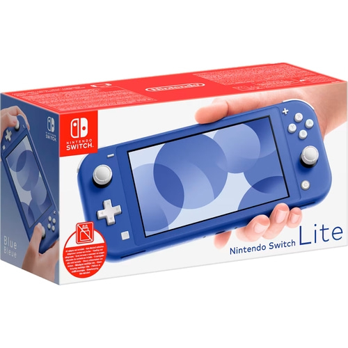 NINTENDO Switch Lite Handheld Spielekonsole Bluetooth WLAN blau B-WARE