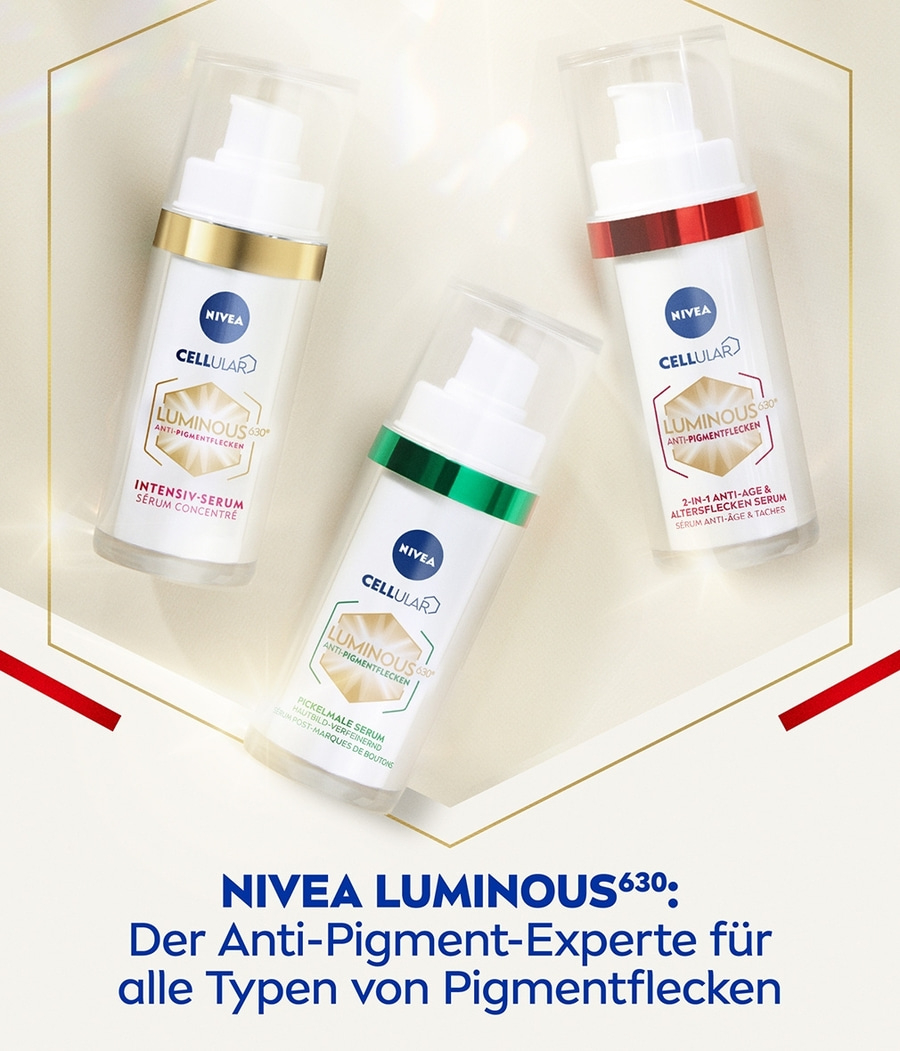 Nivea Luminous 630 Anti-Pigment-Experte für alle Typen von Pigmentflecken