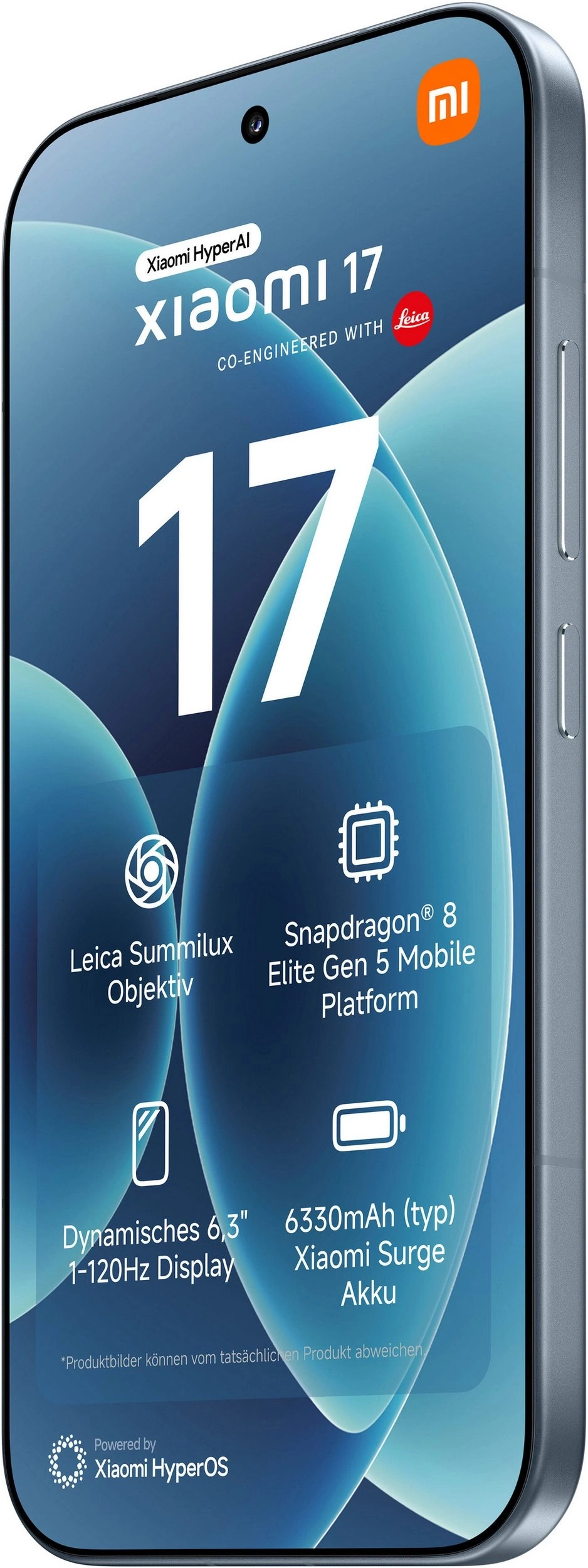 Xiaomi 17 Smartphone mit Leica Objektiv und Snapdragon 8