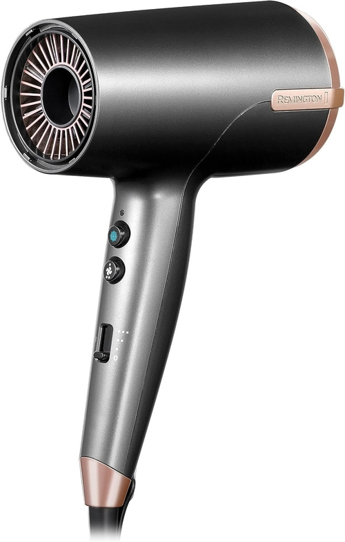 REMINGTON Haartrockner D6077 ONE Dry&Style Ionentechnik 4 Aufsätze 120km/h 2000W