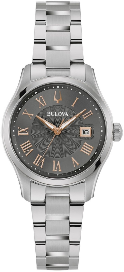 BULOVA Damen Armbanduhr Wilton 96M164 29 mm Edelstahlgehäuse Quarz B-Ware