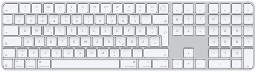 APPLE Magic Keyboard 2024 Touch ID und Ziffernblock QWERTZ MXK73D/A weiß B-WARE